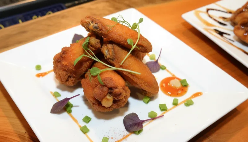 Fried catfish with remoulade sauce